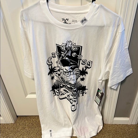 White Graphic Tee - Picture 1 of 3